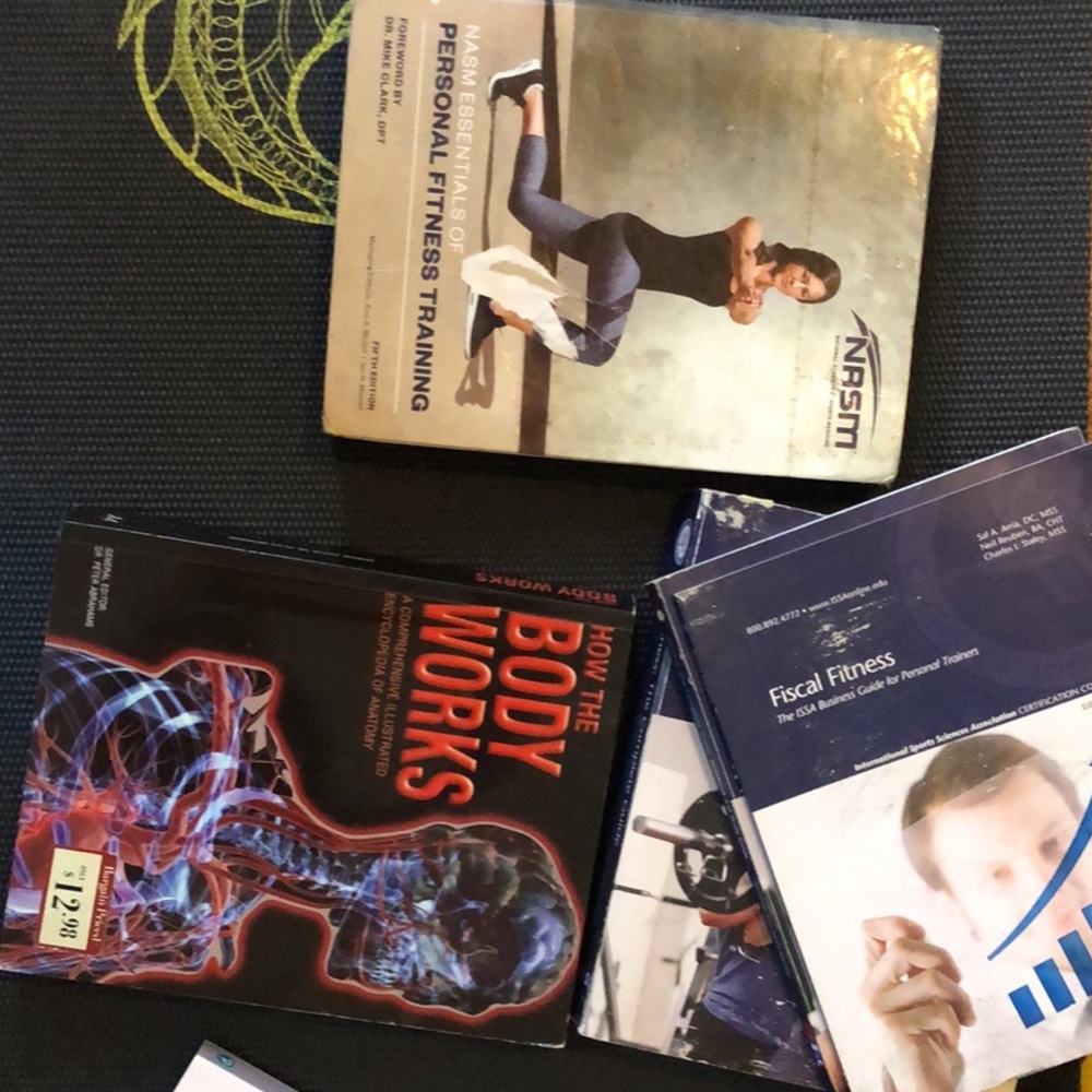 Personal training text books